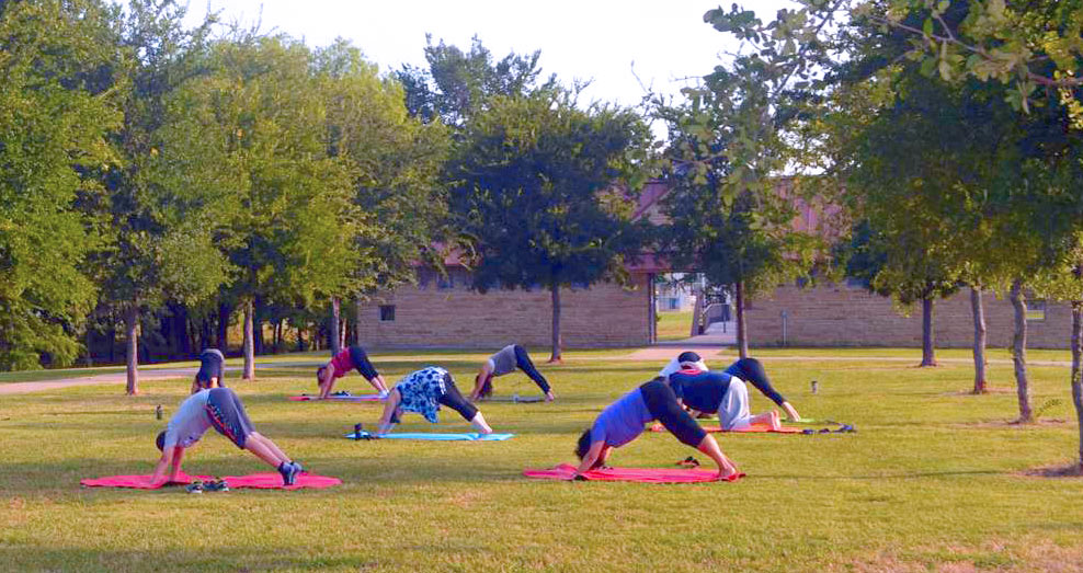 Yoga Class in Forrest Moore Park