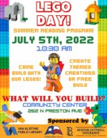Summer Reading Program – Lego Day
