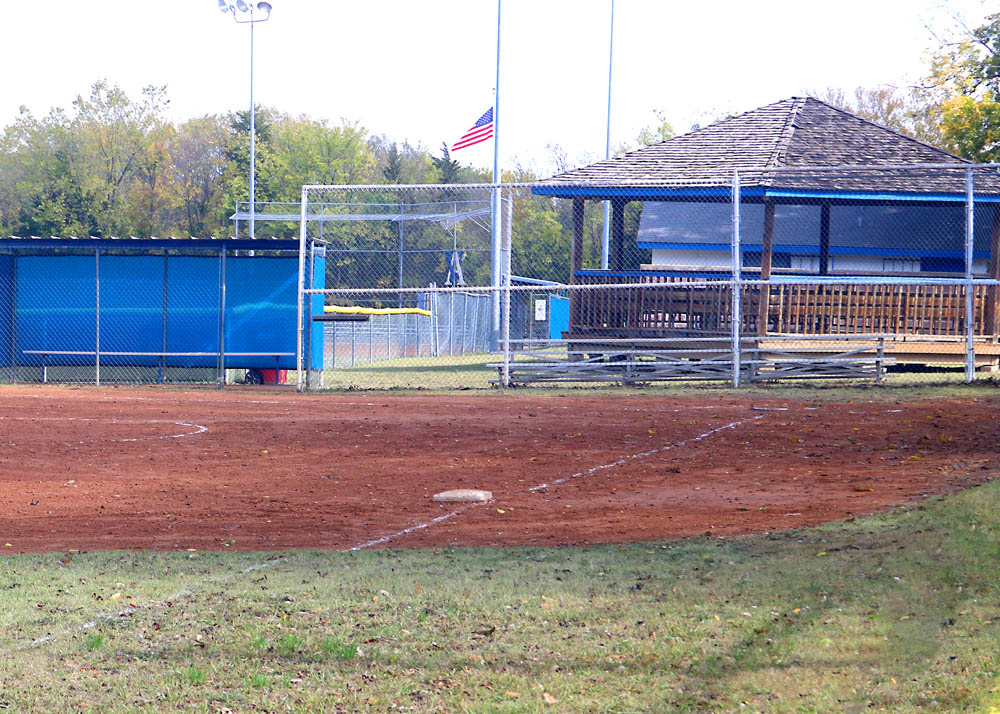 Small softball field McKinney Wilson Park