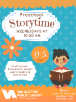 Story Time at the Van Alstyne Public Library